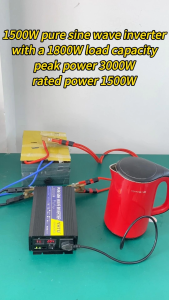 High Power Pure Sine Wave Inverter for Car Use 12V 24VBattery 12V 24V Conversion to 220V  Power Converter Vehicle-mounted electricity