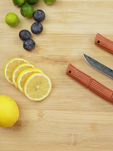 TINGLING | Dao Cắt Trái Cây Damascus Cứng Cao Đem Đi Dễ Dàng