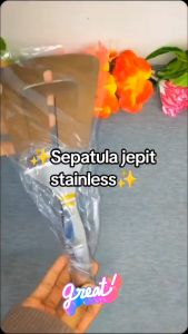 Klip Sekop Memasak Stainless Steel / Capitan Ikan Gorengan / Fish Spatula