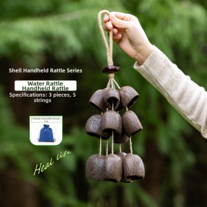 TAIMUJIA | Sound Healing Therapeutic Instruments Handmade from Natural Shells and Black Fruit