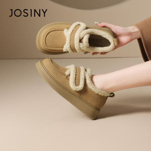 Josiny | New Winter Fur Lined Snow Boots Women