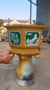 Khuôn đúc chậu cảnc lục giác 46 chân liền