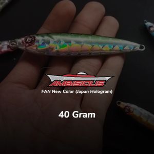 Umpan Metal Jig 40 Gram MONGKALO AMBISIOUS Sisik Besar Micro Jig 40g 40gr 40 g 40 gr 40grm 40 grm