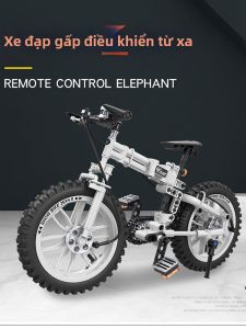 TUSIDI | Đồ Chơi Xây Dựng Khối Lắp Ghép Mô Hình Xe Đạp hoặc Xe Đạp Điện
