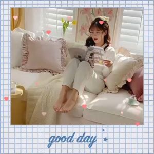 หมอนหนุน หมอนอิง พร้อม ปลอกหมอน ผ้าลินิน เเบบระบายสวยน่ารัก เทรนด์ยอดนิยม หมอนอิง มีโรงงานผลิตเอง เช็คราคาได้ ราคาถูกสุด