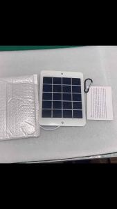 3W Solar Panel 5V Monocrystalline USB Phone Charger Portable Waterproof Ultra-Thin Outdoor for Camping Security Camera