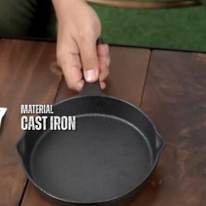 Wajan Blackhawk Cast Iron Firemaple Frypan Camping Nesting