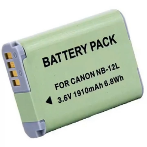 [DUNG LƯỢNG CAO 1910mAh] Pin Canon NB-12L Cho Máy Ảnh PowerShot G1X Mark II / N100