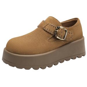 Josiny | Vintage Height Increasing Full-coverage Single Shoes