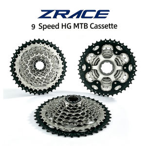 ZRACE | ZRACE 9 Speed MTB Cassette 11-40T / 11-42T 9s Bike Freewheel for SM HG Hub