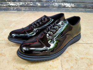 sepatu formal model Oxford pria kilap tampa semir