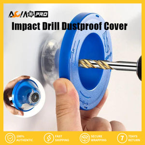 AumoPro 1Pc Impact Drill Dustproof Cover Household Electric Drill Bit Connection Dust Bowl Dustproof Accessories Tool Large Storage Space Accessories Hammer Drills Device