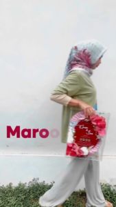 PREMIUM MAHAR ACRYLIC BRUSH 30X40CM CUSTOM WARNA HANTARAN PERNIKAHAN 1 HARI JADI