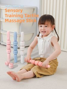 Childrens Tactile Brush Massage Stick Early Education Teaching Tools Toy for Babies Home Use Sensory Training Equipment