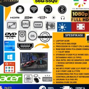 LAPTOP ACER A515-56G-55Q0