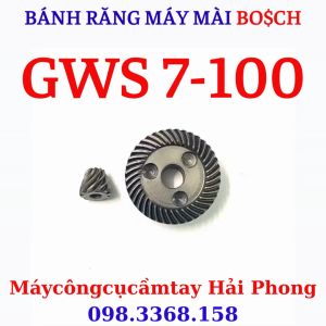 Bánh răng máy mài góc BO$CH f100 Mod.GWS 7-100 ( Nhông GWS7-100 )