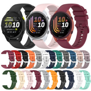 Silicone 20/22mm Watch Band for Garmin Venu 4 3 2 Sq2 Strap Forerunner 70 170 570 265 255 245 165 Music Vivoactive 6 5 Bracelet