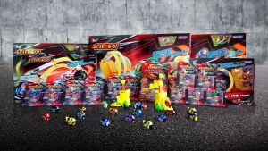 Spin Go Doraemon Gen 7 Motor Mainan Original
