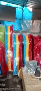 TERLARIS prosotan 3 warna ukuran 2m untuk wahana anak TK dan kolam renang.