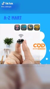 NO LIMIT BMAD Kamera CCTV Mini Jarak jauh Nyambung Ke Hp Tersembunyi IP Night Vision Full HD 1080P