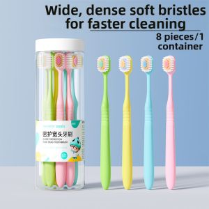 Adult Soft Bristle Wide Head Toothbrush Travel Ready Home Use Couple Student Special Dental Care Tongue Cleaning Gum Massaging