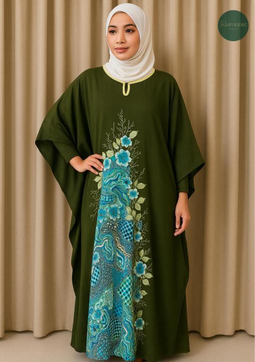 KAFTAN KELAWAR EKSKLUSIF TERENGGANU DESIGN PEMBORONG & PERUNCIT