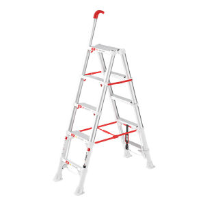 AOPENG | Foldable Telescopic Multi-function Sturdy Aluminum Step Ladder