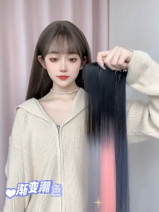 Versatile Hair Extensions – Colorful Clip-In Hair Pieces for Effortless Styling Without Dyeing