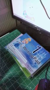 Grade 1 Writing Pad: 80 Leaves Assorted Character