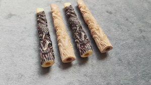 Pipa Rokok Once Cangklong Ukir Naga 3 Dimensi Gurih Dan Nikmat