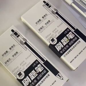 5 มิลลิเมตร สีดำ กระเป๋า ผ้าปลาย กาเจล ปากกา โปโลชุมพ์ ผู้ใช้งาน ออกแบบ พกพานักเรียน สำนักงานเครื่องเขียน