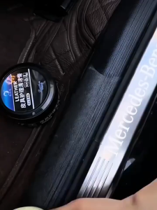 2Pcs Leather Cleaning Cream Car Interior Care Remove Stain Polish Brightening Waterproof Sofa 260g