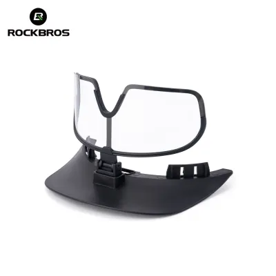 Rockbros 54-60cm Xe Đạp Mũ bảo hiểm kèm kính bảo vệ mắt Mũ bảo hiểm Xe đạp cho nam nữ đi lại xe đạp leo núi gấp mũ bảo hiểm với có thể tháo rời Visor