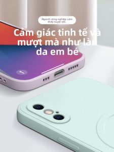 Ốp lưng GGUU cho iPhone X/XS/XS Max bằng silicon lỏng hấp thụ từ tính chống rơi bảo vệ toàn diện