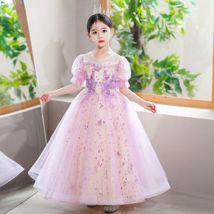 Dinielephant | New Summer Childrens Performance Dress Girls Party Dress