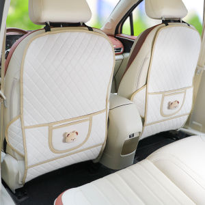 ที่รองกันการเตะสำหรับรถ ที่นั่งหลังแบบอเนกประสงค์ น่ารัก ที่รองกันการเตะแบบสร้างสรรค์ ที่รองกันการเตะแบบป้องกันการเปื้อนสำหรับผู้หญิง