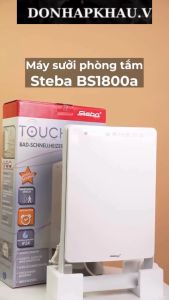 Máy sưởi nhà tắm Steba BS1800 – Hàng nội địa Đức
