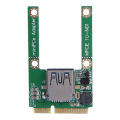 Mini PCI-E to USB3.0 PCI Express Adapter Pcie Riser Card Mini PCI-E to USB 3.0 Expansion Card Converter for Notebook. 