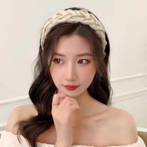 Lucky Spring ของผม มีพลอยเทียม ผู้หญิง และเครื่องประดับผม สไตล์เกาหลี Korean Fashion ของการเทียม พื้นฟื้นและมีจุดเข้าใจ ที่คาดผม พลอยมาก และมีรินเสโตนส์