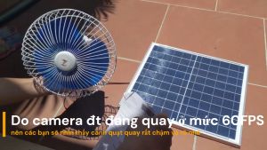 Quạt DC 12V-14W Năng Lượng Mặt Trời (Có Bán Thêm Phân Loại Kèm Tấm Pin NLMT 9V-15W)