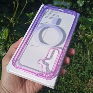 Case Luxury Gradient Samsung Galaxy  S23 FE / S24 FE / S25 FE / S25 EDGE / S25 / A15 / A55 / A06 4G / A26 / A16 / A56 / A36/ S10 PLUS / NOTE 10 PLUS / NOTE 9 / A05 / A54 / A35 / A07 / A17 / Plus / Ultra  / 4G / 5G Casing Pattern Magsafe Warna
