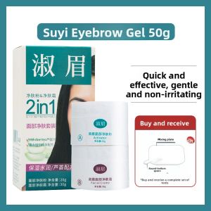 Jolen Creme Bleach Brow Lightening Powder And Cream Set for Women Import New Hand Beginner Facial Skin Lightening Kit
