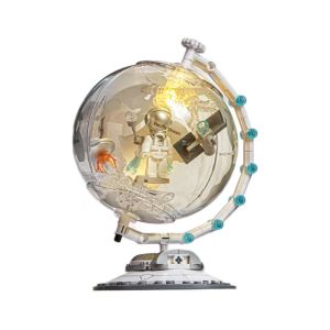 Luminous globe building blocks Toy Assembly Particle Boys And Girls Birthday Gifts Kids toys