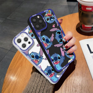 Phone Case Vivo Y21 2021 vivo Y21S Y33S vivo Y21A Y21T vivo Y33T vivo T1X Phone Case Cute Cartoon Stitch Soft Rubber Case New Full Cover Camera Protection Shockproof Case