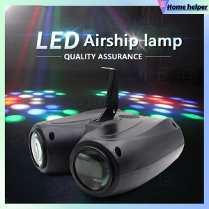 RGB LED double head airship Moon flower light Home entertainment DJ/Disco/KTV/Party party Disco light