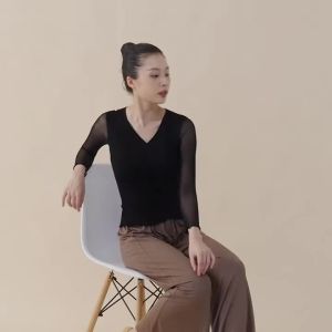 FULLBELIEF | Bộ Đồ Tập Nhảy Cho Phụ Nữ Người Lớn để Tập Thể Dục Yoga Khiêu Vũ Latin