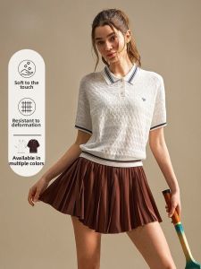 Breathable Womens Sporty Vintage Styled Top