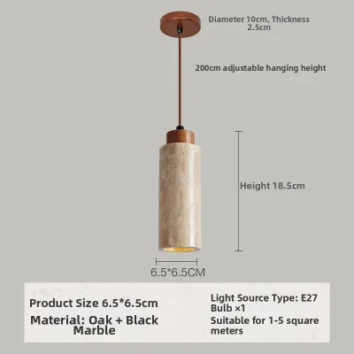 CLOUDHOUSE | Vintage Yellow Stone Pendant Light