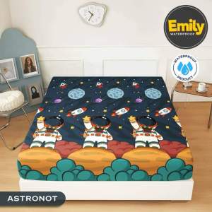 DISKON SPREI WATERPROOF MOTIF SPREI ANTI OMPOL TINGGI 15 CM