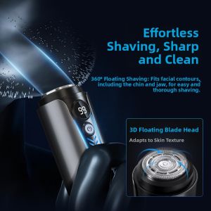 MONLEYTA | German 2025 New Electric Shaver Portable Mens Full Body Washable Beard Razor Official Authentic Gift For Boyfriend